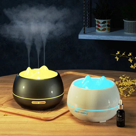 ssential Oil Diffusers, 500ML Iceberg Aromatherapy Diffuser for Essential Oils Home Large Room with Remote Control, Cool Mist Humidifier for Bedroom Baby with 7 Colors Light 4 Timer, Auto-Off